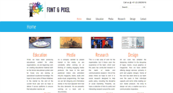 Desktop Screenshot of fontandpixel.com